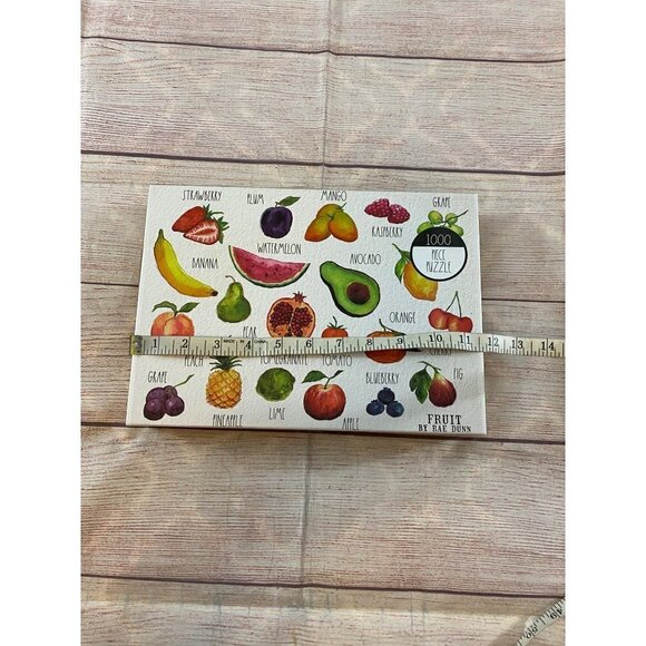 New Sealed Fruit By Rae Dunn 1000 Piece Puzzle - Picture 6 of 11